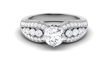 Signity Sterling Silver Nagpur Ring 2