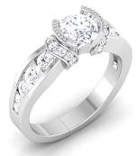 Signity Sterling Silver Raipur Ring