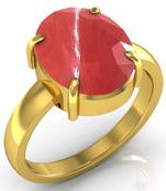 Moonga 9.3 Cts Or 10.25 Ratti Coral Moonga Ring