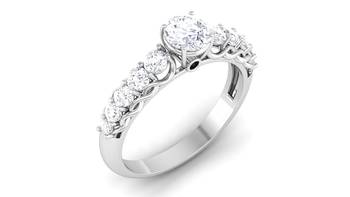 Signity Sterling Silver Karnataka Ring 1