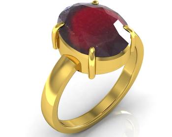 Hessonite 7.5 Cts Or 8.25 Ratti Garnet Ring 1