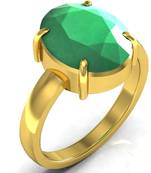 Haqiq 7.5 Cts Or 8.25 Ratti Green Onyx Ring