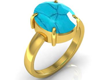 Turquoise 9.3 Cts Or 10.25 Ratti Turquoise Ring 1