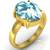 Aquamarine Ratti Aquamarine Ring