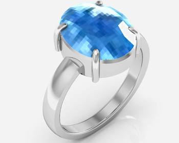 Blue Topaz Ratti Blue Topaz Ring 1