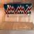 Ikat & Jute wallet - Green