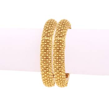Epsionage desiner Gold plated Antique Bangles 2