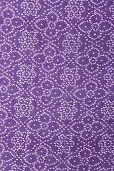 Purple Printed Chiffon Saree Without Blouse