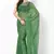 Green Bandhej Print Saree