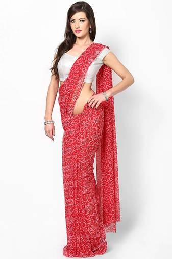 Amazing ed Bandhej Saree