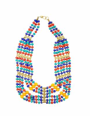 The Multicolored Banjara Necklace 1