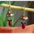 Kundan encrusted jhumki earrings