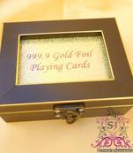 Gold Plated Playing Cards