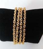 Designer American Diamond White Bangles