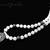 White Silver pendant necklace