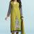 Marvellous Yellow Pure Cotton Suit with Embroidery Work