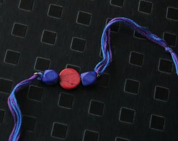 Red And Blue Rakhi 1