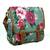Gray Floral Cross Body Bag