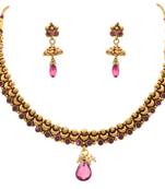 Gold Diamond necklace-sets
