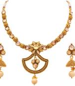 Gold Diamond necklace-sets