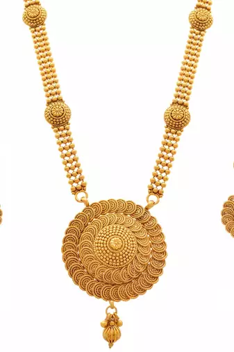 Gold Diamond necklace-sets
