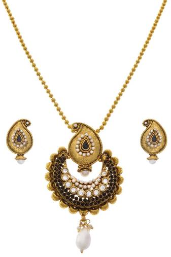 Gold Diamond necklace-sets