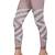 Pinkish grey cotton lycra free size leggings