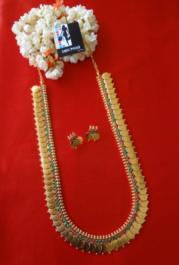 Laxmi Ji Kasu Rani Haar Dual Basic (Ruby & Emerald)