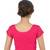 Pink hosiery plain stitched blouse