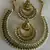 Green Colour Necklace set with Traditional Ram Leela Pearl Earrings