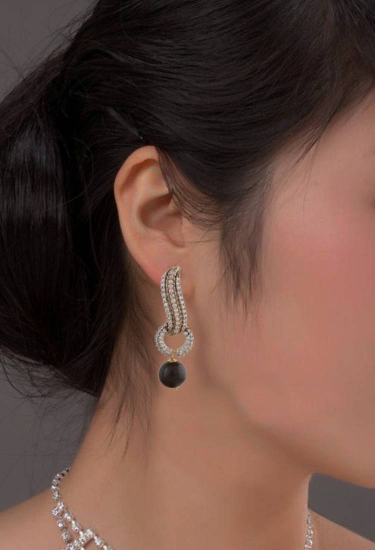 Royal Black Legacy Earrings