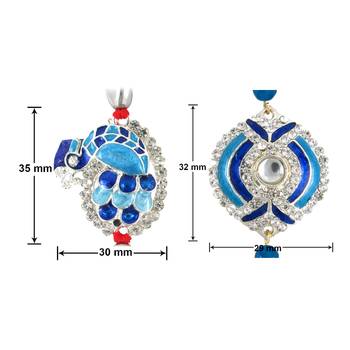 Mahi Combo of Magnificient Two Rakhis 4