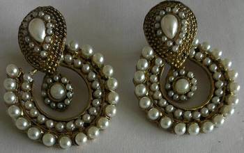 Designer Stylish Pearl Earings 1