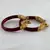 Stretchable Bangles 21Cut Colour Red