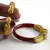 ElegantStretchable Bangles 21Cut Colour Red