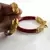 Dazzling Stretchable Bangles 21Cut Colour Red
