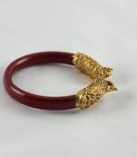 Designer Stretchable Bangles 21Cut Kara Colour Red