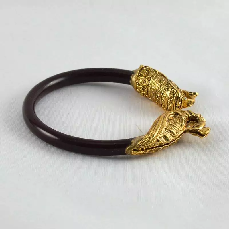 Sizzling Stretchable Bangles Kara Colour Maroon