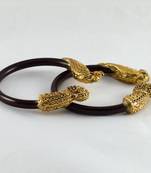 Dazzling Stretchable Bangles Colour Maroon