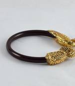 Trendy Stretchable Bangles Kara  Colour Maroon