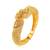 Fine Peacock Gold Plated Kada For Women