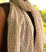 Designer quirky trendy printed multicolour scarf