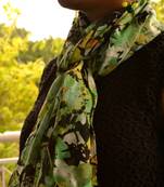 Designer quirky trendy printed multicolour scarf