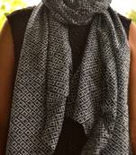 Designer quirky trendy printed multicolour scarf