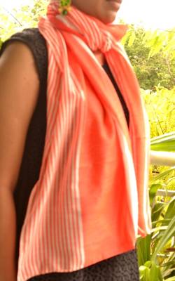 Designer quirky trendy printed multicolour scarf 1
