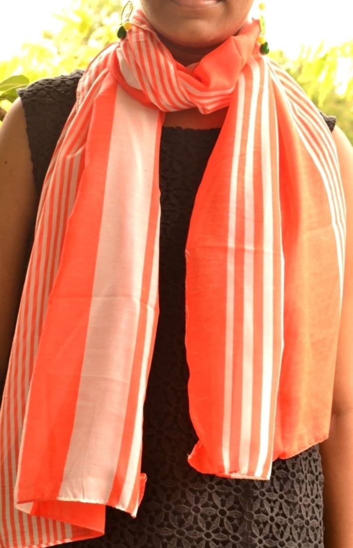 Designer quirky trendy printed multicolour scarf