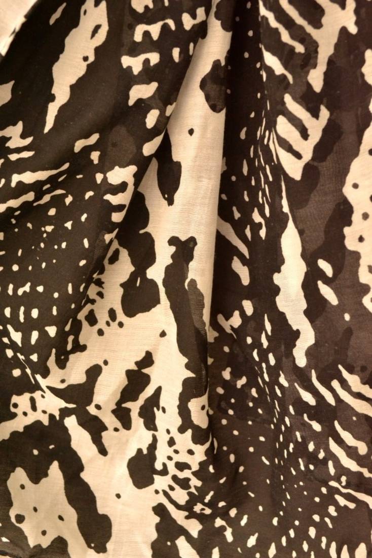 Designer quirky trendy printed multicolour scarf