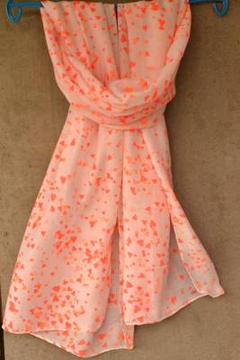Designer quirky trendy printed multicolour scarf 1