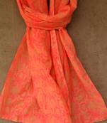 Designer quirky trendy printed multicolour scarf