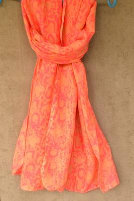 Designer quirky trendy printed multicolour scarf 1